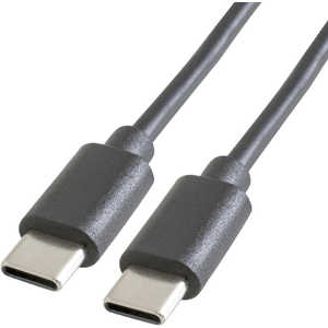 ���ϥ� USB-C �� USB-C�����֥� �ν��� / ž�� / 1.0m / PD60W / USB2.0�� �֥�å� RTCC100BK