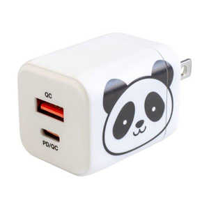 京ハヤ PD/QC両対応 急速充電器 20W USB-Type-A/Type-C各1ポート ［2ポート /USB Power Delivery対応］ ホワイト JKPD20GAWH