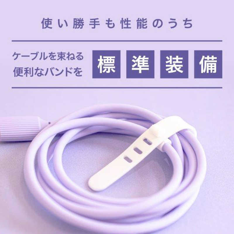 京ハヤ 京ハヤ USB-A to USB-C やわらかケーブル 1.2m ブルー BL JKYAC120 JKYAC120