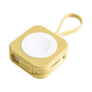 京ハヤ AppleWatchキーホルダー型磁器充電ケーブル 約12cm JKAWC02YE 京ハヤ AppleWatchキーホルダー型磁器充電ケーブル 約12cm JKAWC02YE