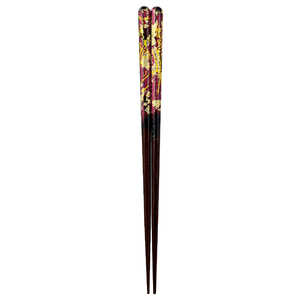 イシダ 箸 一双 京都金彩 雷花 20.5 38164