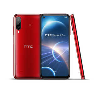 HTC SIMフリースマートフォン Desire 22 pro サルサ･レッド 99HATD003-00