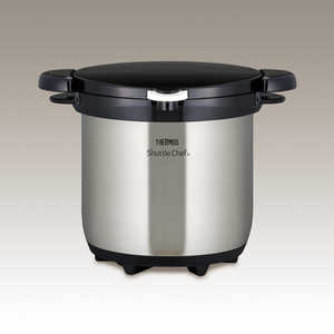 サーモス 真空保温調理器 (4.5L) シャトルシェフ クリアステンレス KBG-4500