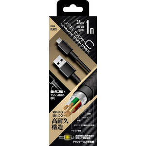 クオリティトラストジャパン QTC-0404BK [1m ブラック] 価格比較 