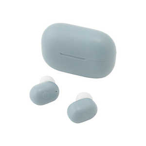 クオリティトラストジャパン フルワイヤレスイヤホン ブルー [ リモコン・マイク 対応 / ワイヤレス ( 左右分離 ) / Bluetooth ] QB-082CBL