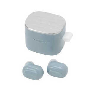 クオリティトラストジャパン フルワイヤレスイヤホン ブルー [ リモコン・マイク 対応 / ワイヤレス ( 左右分離 ) / Bluetooth ] QB-082FBL