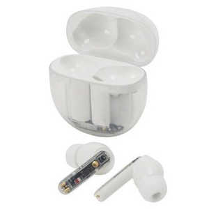 クオリティトラストジャパン フルワイヤレスイヤホン COCOON ホワイト [ リモコン・マイク 対応 / ワイヤレス ( 左右分離 ) / Bluetooth ] QB-082GWH