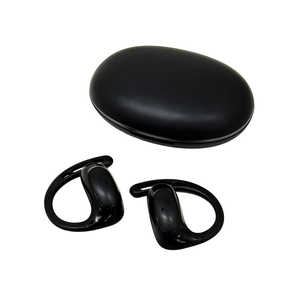 クオリティトラストジャパン オープンイヤーワイヤレスイヤホン ブラック QB-082J BK