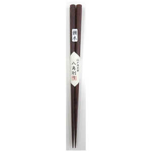 川上商店 江戸唐木箸 八角削り 大 719023 川上商店 江戸唐木箸 八角削り 大 719023