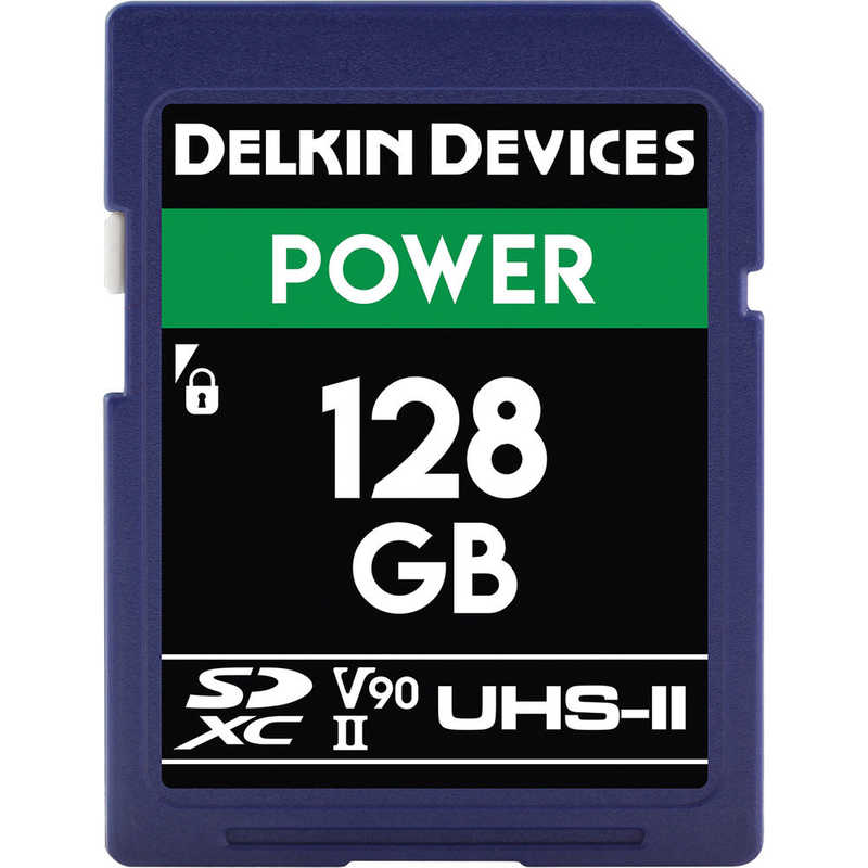 デルキンデバイス デルキンデバイス POWER SD UHSII(U3/V90)メモリーカード 128GB ［Class10 /128GB］ DDSDG2000128 DDSDG2000128