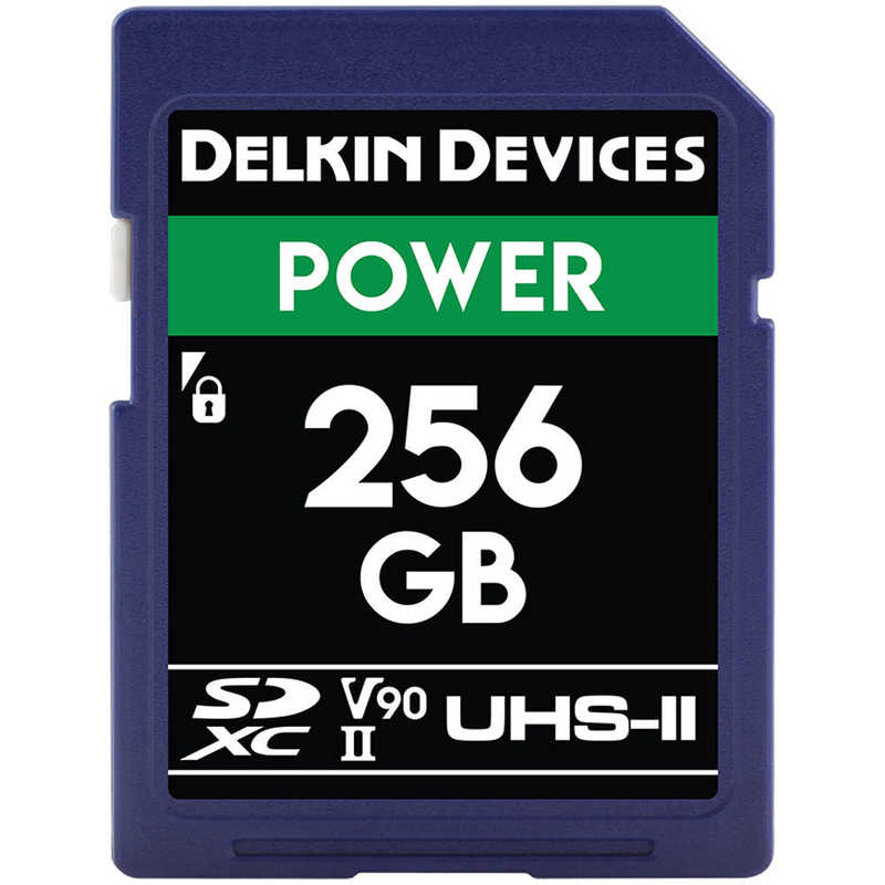 デルキンデバイス デルキンデバイス POWER SD UHSII(U3/V90)メモリーカード 256GB ［Class10 /256GB］ DDSDG2000256 DDSDG2000256