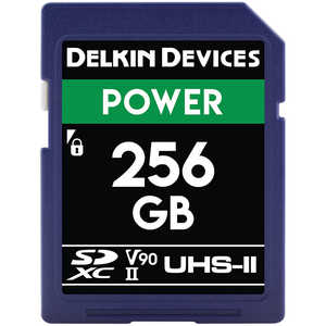 デルキンデバイス POWER SD UHSII(U3/V90)メモリーカード 256GB ［Class10 /256GB］ DDSDG2000256