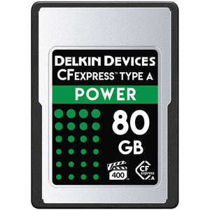 デルキンデバイス POWER CFexpress Type A カード 80GB VPG400 ［80GB］ DCFXAPWR80