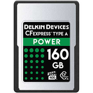 デルキンデバイス CFexpressカード Type A POWER (160GB) DCFXAPWR160