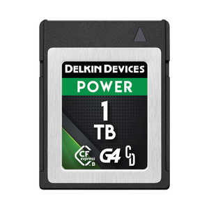 デルキンデバイス POWER CFexpress Type B G4カード1TB 最低持続書込速度 1490MB/s ［1TB］ DCFXBP1TBG4