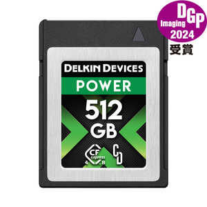 デルキンデバイス POWER 4.0 CFexpress Type B カード 512GB (最大読込 3650MB/s 最大書込 3240MB/s)  DCFX4P512