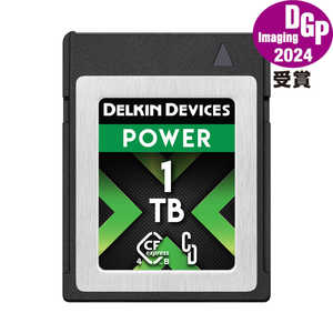 デルキンデバイス POWER 4.0 CFexpress Type B カード 1TB (最大読込 3650MB/s 最大書込 3240MB/s)  DCFX4P1TB