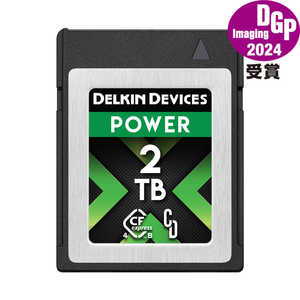 デルキンデバイス POWER 4.0 CFexpress Type B カード 2TB (最大読込 3650MB/s 最大書込 3240MB/s)  DCFX4P2TB