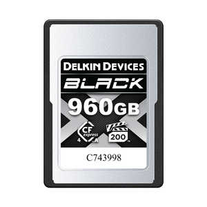 デルキンデバイス 960GB BLACK CFexpress Type A 4.0 VPG200 カード DELKIN DEVICES DCA4BV2960