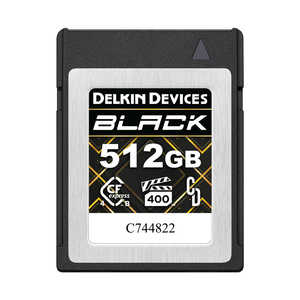 デルキンデバイス BLACK 4.0 CFexpress Type B VPG400 カード 512GB DCB4BV4512 デルキンデバイス BLACK 4.0 CFexpress Type B VPG400 カード 512GB DCB4BV4512
