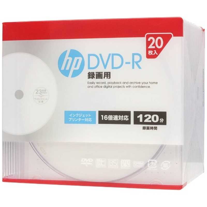 HP HP 録画用DVD-R DR120CHPW20A DR120CHPW20A
