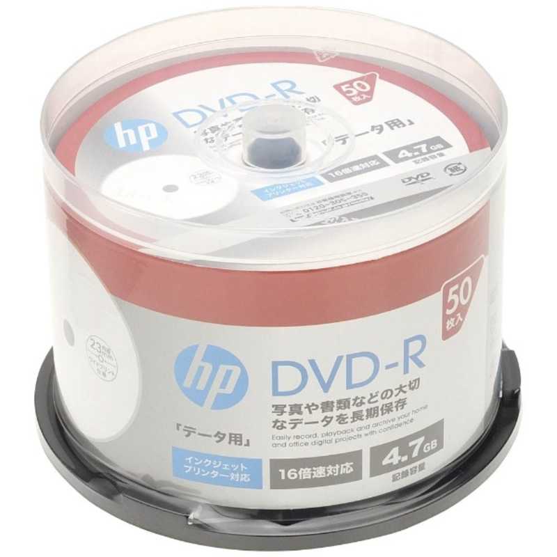 HP HP 1~16倍速対応 データ用DVD-Rメディア (4.7GB･50枚) DR47CHPW50PA DR47CHPW50PA
