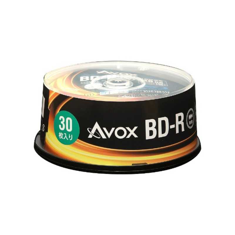 AVOX AVOX 録画用BD-R BR130RAPW30PA BR130RAPW30PA
