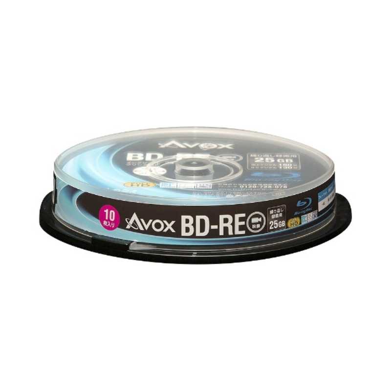 AVOX AVOX 録画用BD-RE BE130RAPW10PA BE130RAPW10PA
