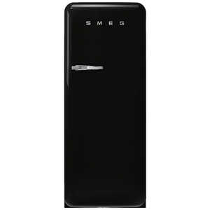 SMEG 冷蔵庫 ブラック ［1ドア /右開きタイプ］ FAB28RBL5JP