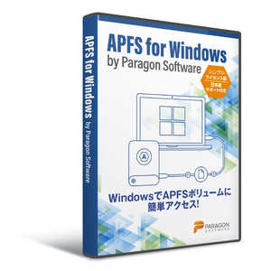 ѥ饴󥽥եȥ APFS for Windows by Paragon Software 󥰥饤 AW211