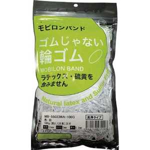 日清紡 モビロンバンド55X2X0.3白/洗浄タイプ100G (1袋1135本) MB55023WA100G