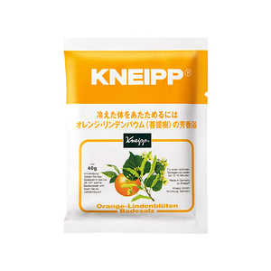 クナイプジャパン 「クナイプ」バスソルト オレンジ・リンデンバウムの香り 40g クナイプバスソルトオレンジ