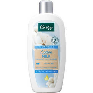 クナイプジャパン バスミルク 480mL(約12回分) コットンミルクの香り 