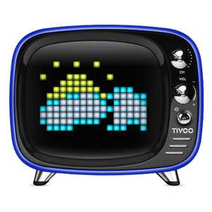 DIVOOM Bluetoothスピーカー ブルー  DIV-TIVOO-BL