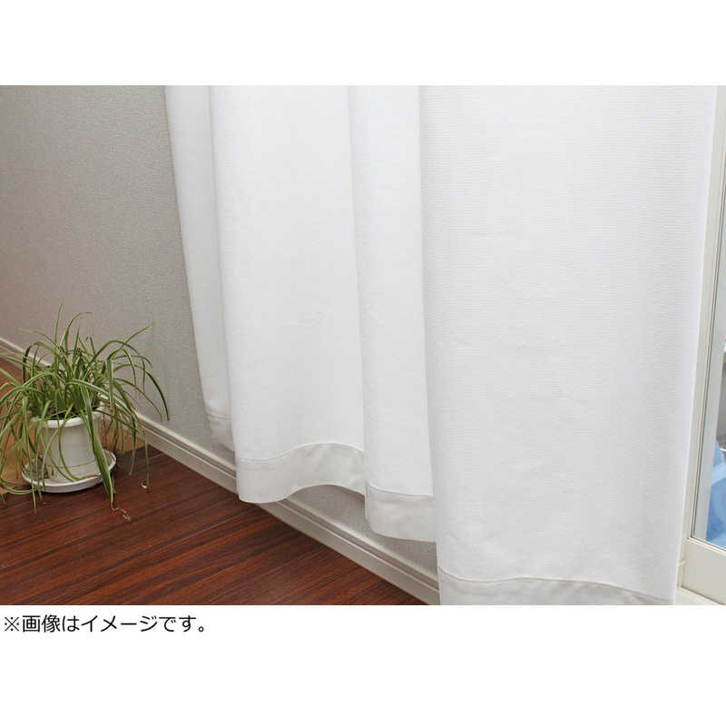 HACHIYA HACHIYA 2枚組 防炎加工断熱保温プライバシーを守るスーパーミラーレースカーテン(100×198cm)  