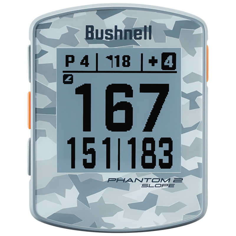 ブッシュネル ブッシュネル GPS ゴルフナビゲーション ファントム2スロープ グレーカモ 362173A 362173A