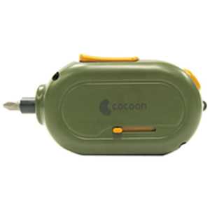 SIROCA USB/AC両電源対応 充電式電動ドライバー COCOON(コクーン) ADC102GR