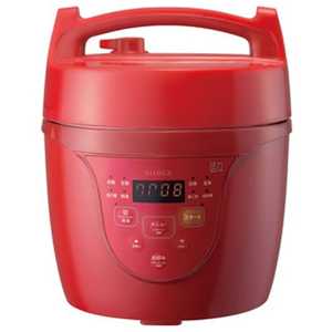 SIROCA 電気圧力鍋　レッド SPC101