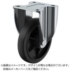 ユーエイキャスター ユーエイ プレート式 固定 キャスター ゴム 車輪径125mm Jタイプ K2型 取付寸法112×53(100×56) NWRK2125 ユーエイキャスター ユーエイ プレート式 固定 キャスター ゴム 車輪径125mm Jタイプ K2型 取付寸法112×53(100×56) NWRK2125