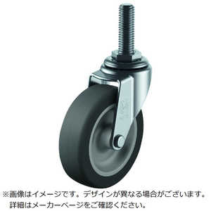 ユーエイキャスター ユーエイ ねじ込み式 自在 キャスター エラストマー 車輪径75mm Lタイプ LT型 ネジ寸法W3/8×14山数16 LT75ELW3814 ユーエイキャスター ユーエイ ねじ込み式 自在 キャスター エラストマー 車輪径75mm Lタイプ LT型 ネジ寸法W3/8×14山数16 LT75ELW3814