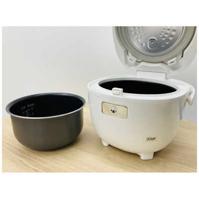A608♠️美品！2023年製 NEOVE マイコン 炊飯器 3合炊き（RRS-AM30WT NEOVE 炊飯器 3合 マイコン ホワイト RRS-AM30WT の通販 - カテゴリ