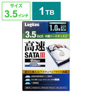 エレコム　ELECOM 内蔵HDD LHD-DASAK2シリーズ [1TB /3.5インチ] LHDD1000SAK2