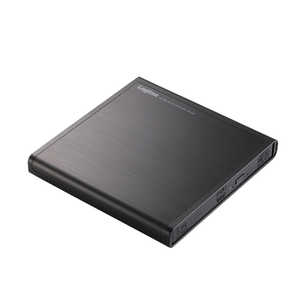 ロジテック USB2.0ポータブルDVD (編集再生書込ソフト付き) ブラック LDRPMJ8U2VBK