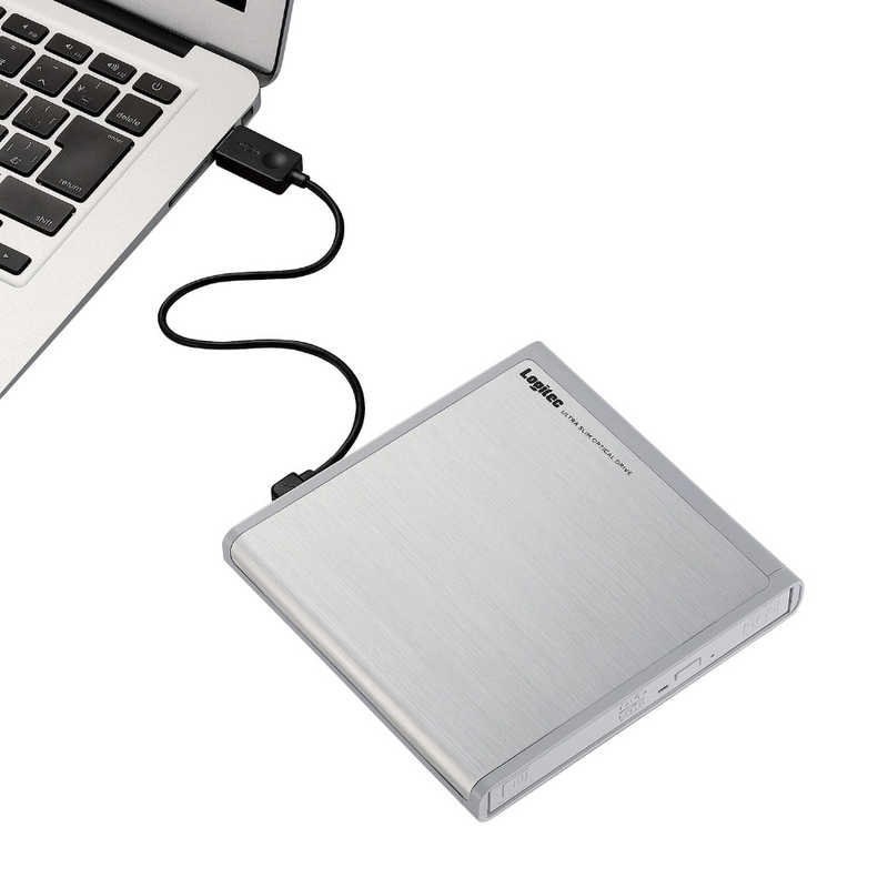 エレコム　ELECOM エレコム　ELECOM LDR-PMJ8U2VWH(USB2.0ポータブルDVD編集再生書込ソフト付き/ホワイト) LDR-PMJ8U2VWH LDR-PMJ8U2VWH
