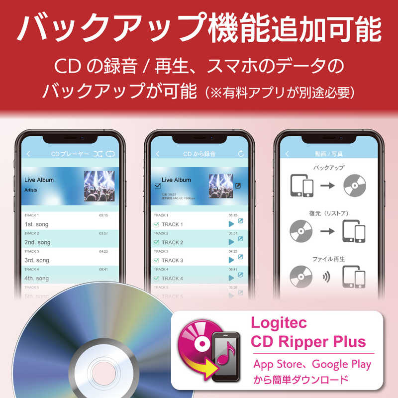 エレコム　ELECOM エレコム　ELECOM WiFi対応DVDディスクドライブ 5GHz iOS_Android対応 DVD再生対応 USB3.0 ホワイト LDR-PS5GWU3PWH LDR-PS5GWU3PWH