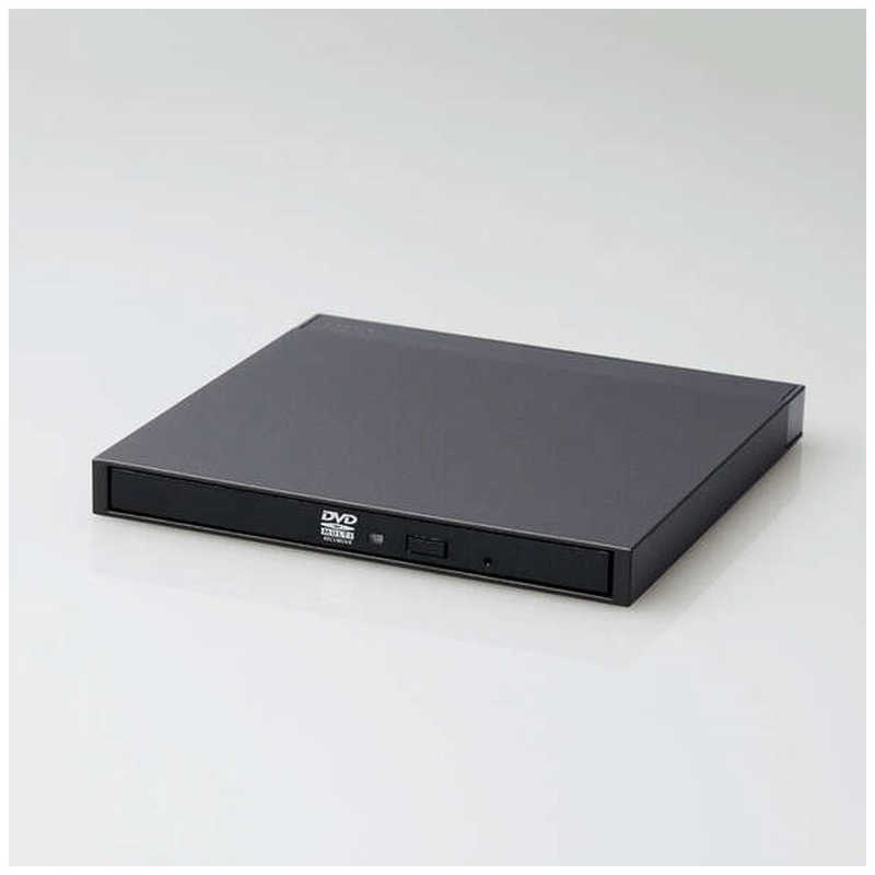 エレコム　ELECOM エレコム　ELECOM ポータブルDVDドライブ USB3.2(Gen1) M-DISC対応 オールインワンソフト付 ブラック LDR-PML8U3VBK LDR-PML8U3VBK