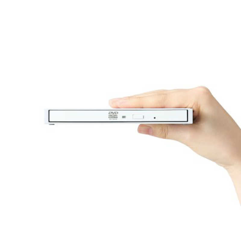 エレコム　ELECOM エレコム　ELECOM 【アウトレット】スマホ タブレット 用 外付け CDレコーダー ドライブ ホワイト LDR-SM8URWH LDR-SM8URWH