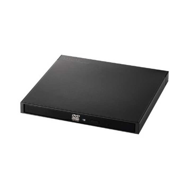 エレコム　ELECOM エレコム　ELECOM 外付け DVDドライブ CD DVD 対応 USB 3.2 Gen1 ケーブル2本( Type-C ＋ Type-A ) ブラック LDR-PWA8U3CVBK LDR-PWA8U3CVBK