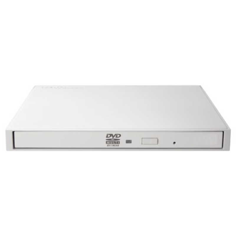 エレコム　ELECOM エレコム　ELECOM 外付け DVDドライブ CD DVD 対応 USB 3.2 Gen1 ケーブル2本( Type-C ＋ Type-A ) ホワイト LDR-PWA8U3CVWH LDR-PWA8U3CVWH