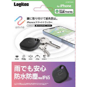 エレコム ELECOM スマートタグ 電池交換タイプ 防水・防塵 IP65 置き忘れ防止アラーム iPhone用 スマートトラッカー amine ブラック LGT-BETG1BKA エレコム ELECOM スマートタグ 電池交換タイプ 防水・防塵 IP65 置き忘れ防止アラーム iPhone用 スマートトラッカー amine ブラック LGT-BETG1BKA